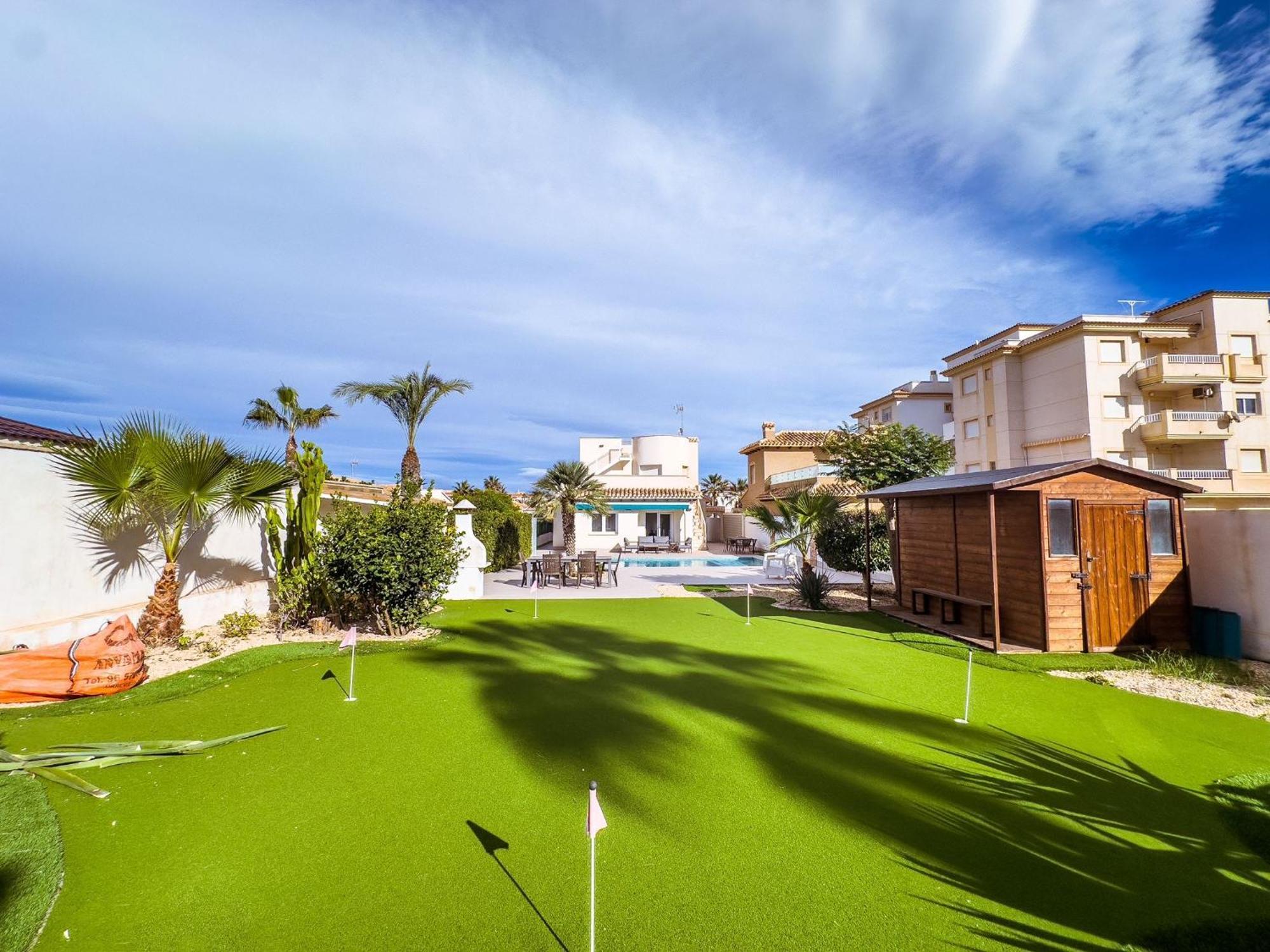 Beach Villa Playa Flamenca Oriola  Exterior foto